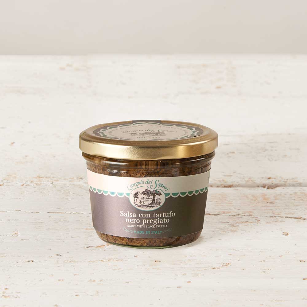 Salsa con tartufo nero pregiato 180g