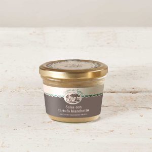 Salsa con tartufo bianchetto 180g
